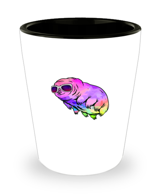 Shot Glass Party Funny Tardigrade Microbiology