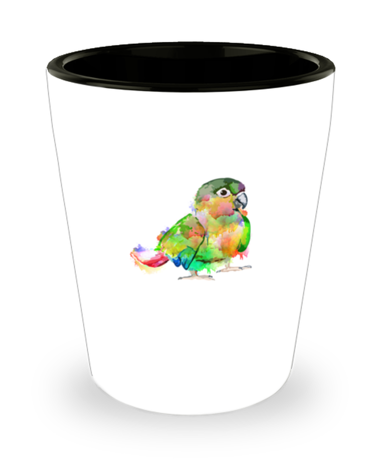 Shot Glass Party Funny Conure Parrot Bird