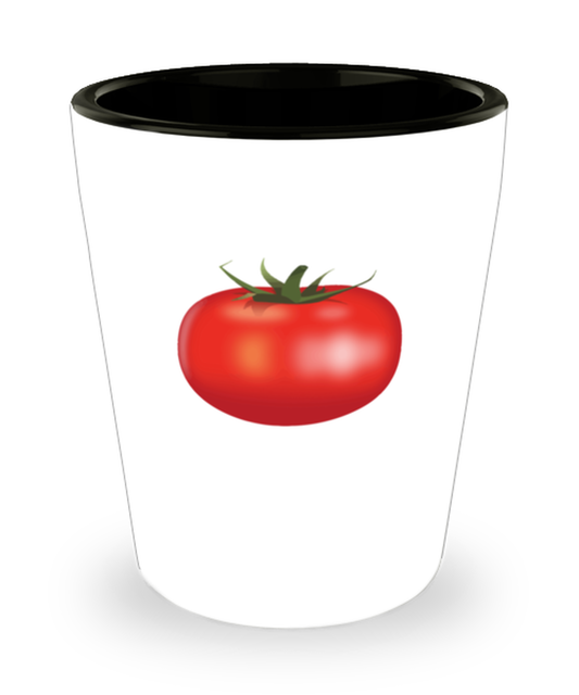 Shot Glass Party Funny Tomato Vegetable Healthy