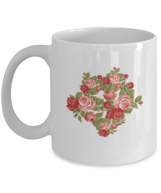 Coffee Mug Funny Roses Flower Floral
