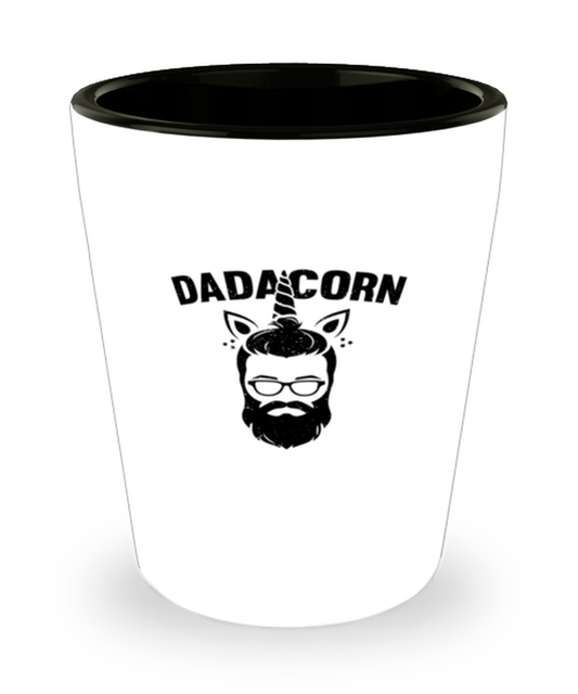 Shot Glass Party  Funny Dadacorn Daddy Unicorn