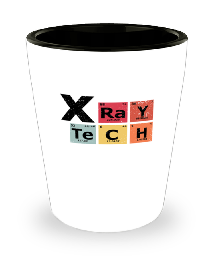 Shot Glass Party Funny XRay Tech Periodic Elements