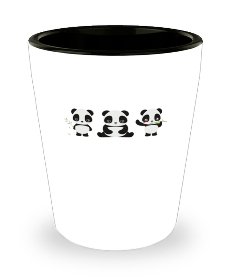 Shot Glass Party Funny Panda Lover Kids