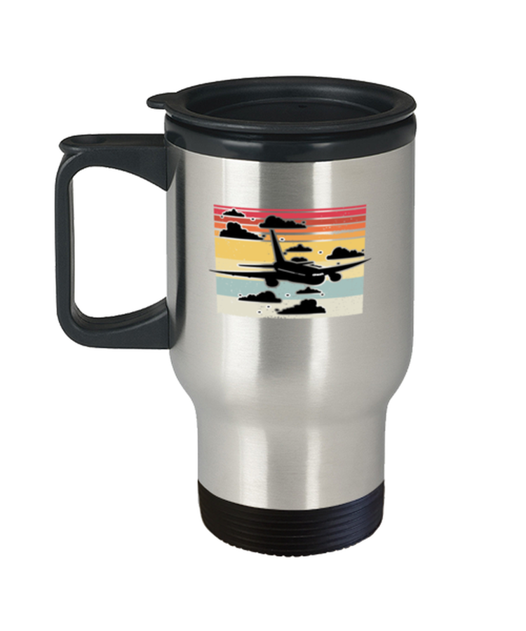 Coffee Travel Mug Funny Airplane Pilot  Aviation