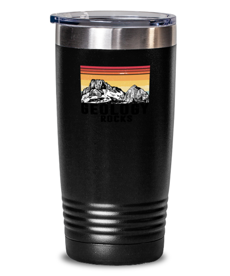 20 oz Tumbler Stainless Steel Insulated Funny Geology Rocks Geologist