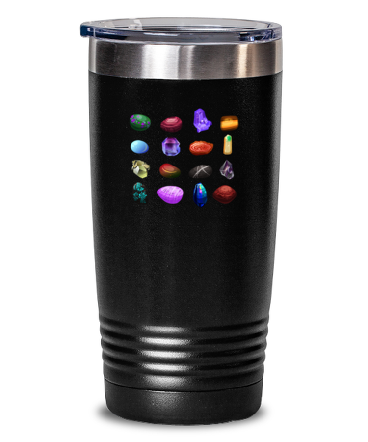 20 oz Tumbler Stainless Steel Insulated Funny Geology Rocks Geologist