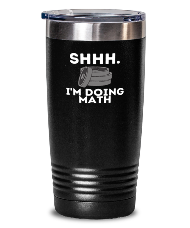 20 oz Tumbler Stainless Steel Insulated Funny I'm Doing Math