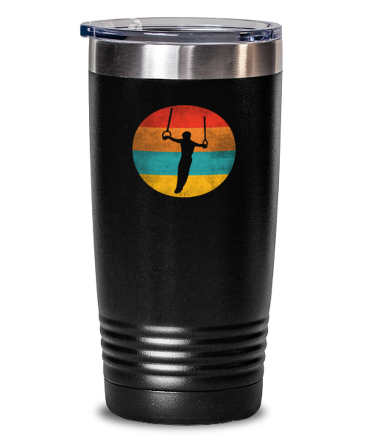 20 oz Tumbler Stainless Steel Insulated Funny Gymnastic Gym Sports