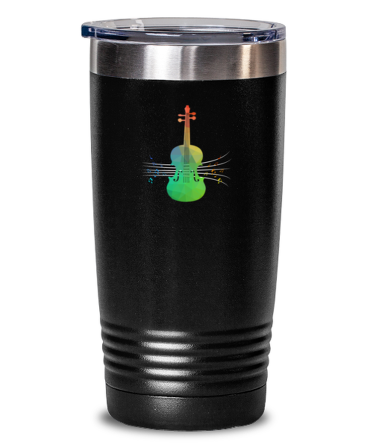 20 oz Tumbler Stainless Steel Insulated Funny Violin music instrument