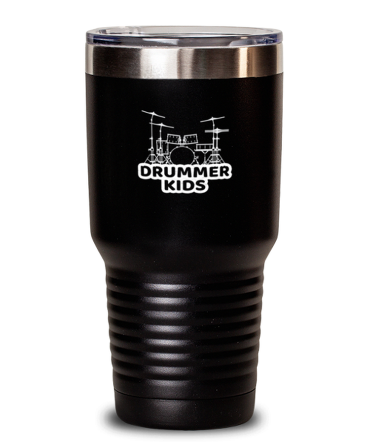 30 oz Tumbler Stainless Steel Insulated Funny Drummer Kids Drums