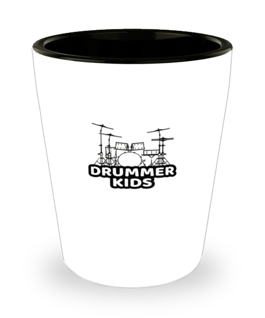 Shot Glass Party Funny Drummer Kids Drums