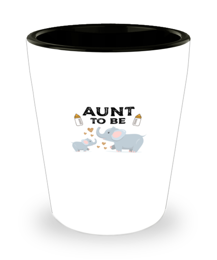 Shot Glass Party Funny Aunt To Be Elephant Baby Reveal