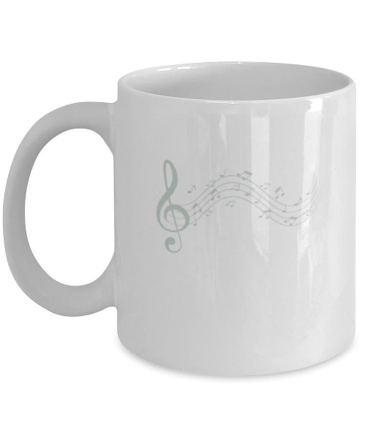 Coffee Mug Funny Music Note Musician