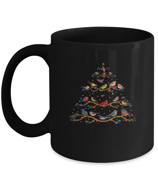 Coffee Mug Funny  Birds Christmas Tree  Birdkeeping Animals