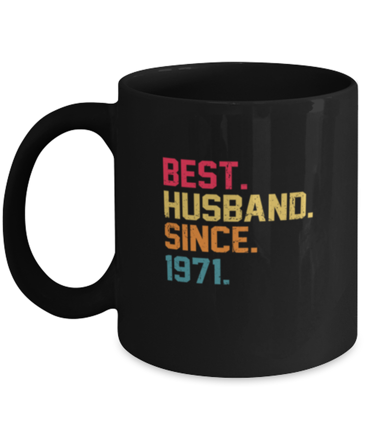 Coffee Mug Funny Best Husband Since 1971