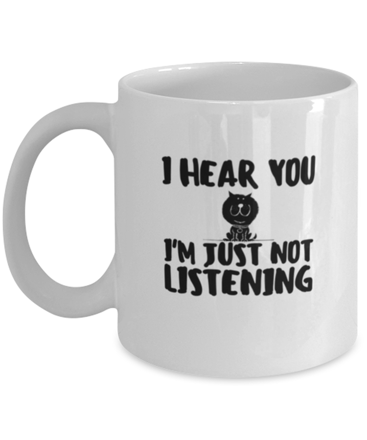 Coffee Mug Funny I Hear You I'm Just Not Listening West Highland Terrier