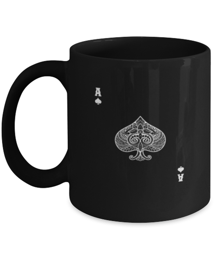 Coffee Mug Funny Ace Of Spades Card Games