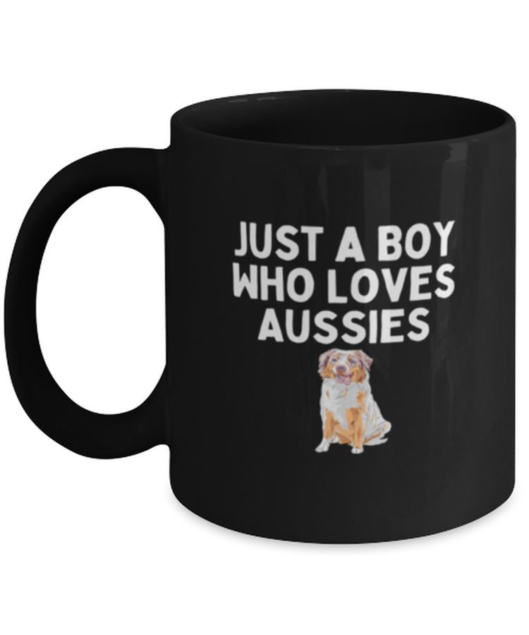 Coffee Mug Funny Just A boy who loves Aussies