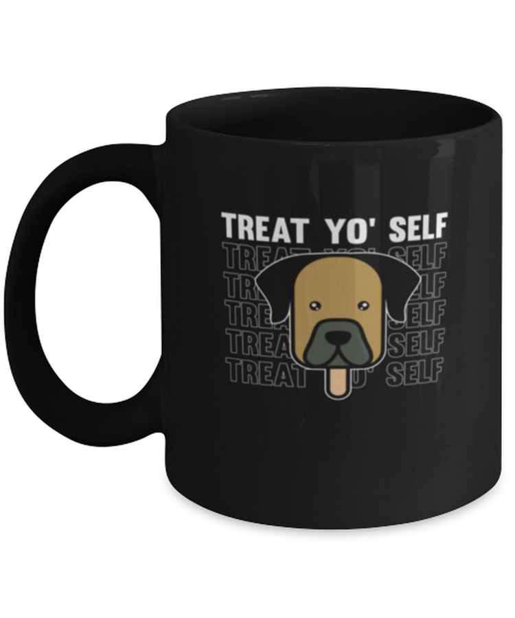 Coffee Mug Funny Treat Yo Selt dog Lover ice cream Dog Breed