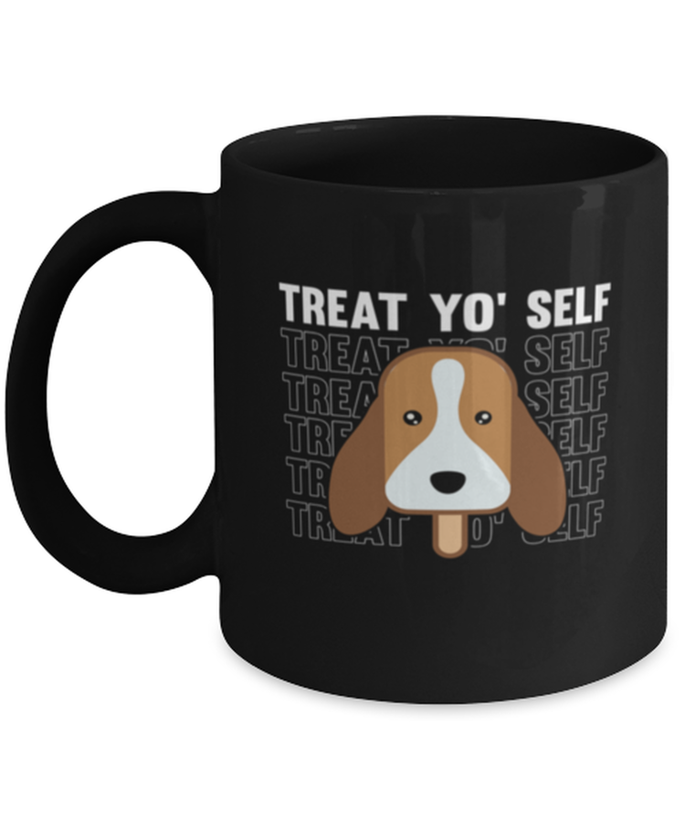 Coffee Mug Funny Treat Yo Selt dog Lover ice cream Dogs Beagle