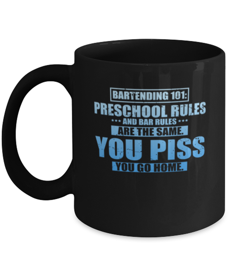 Coffee Mug Funny Bartending 101