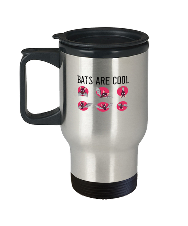 Coffee Travel Mug Funny Bats Are Cool Animal lover