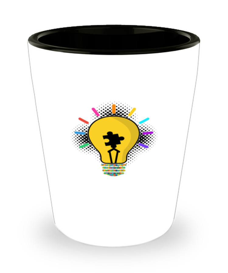 Shot Glass  Funny Autism Awareness Support