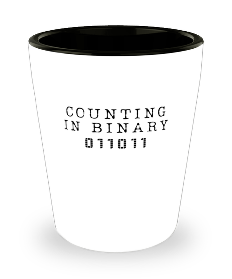 Shot Glass Party Funny Counting In Binary Computer Science