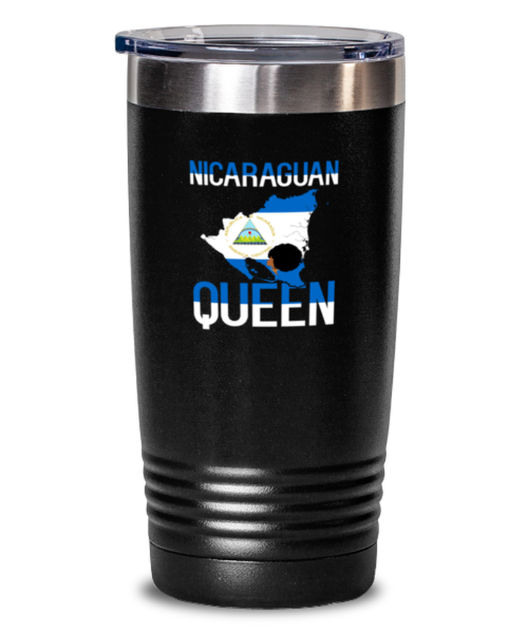 20 oz Tumbler Stainless Steel InsulatedFunny Nicaraguan Country Travel