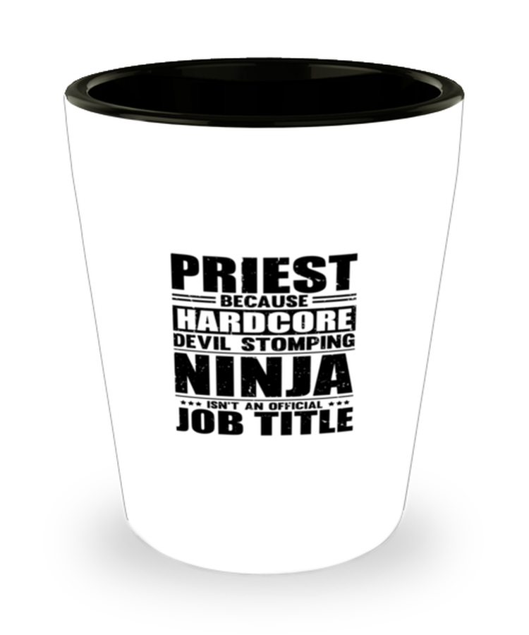 Shot Glass Party Funny Priest Pastor