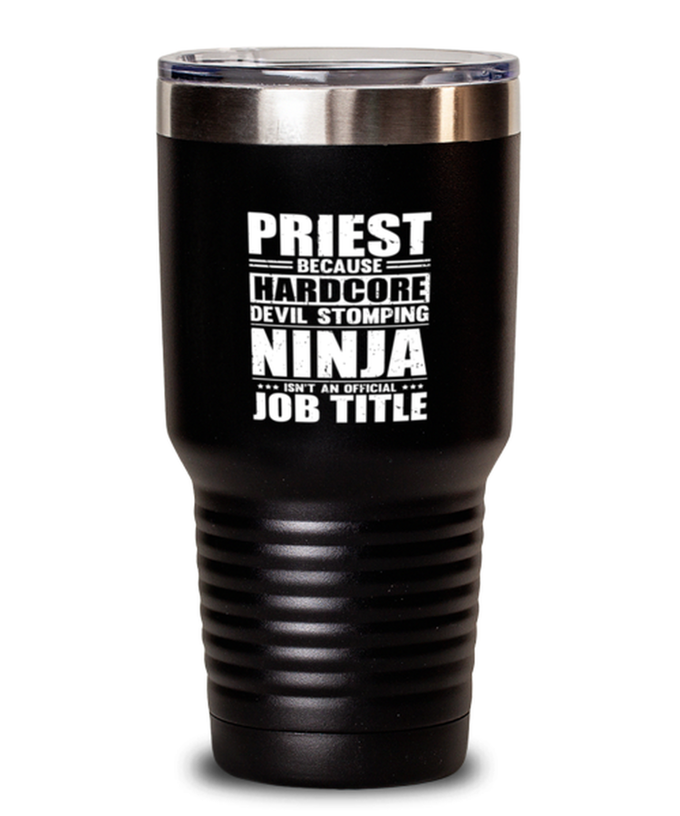 20 oz Tumbler Stainless Steel Insulated  Funny Priest Pastor