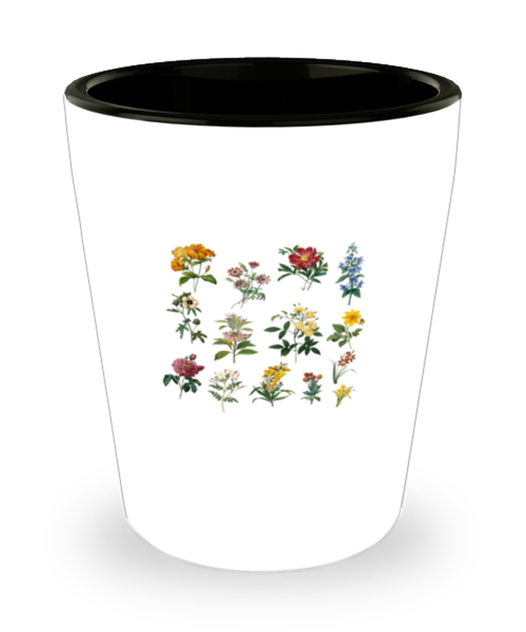 Shot Glass Party Funny Wildflower Flowers