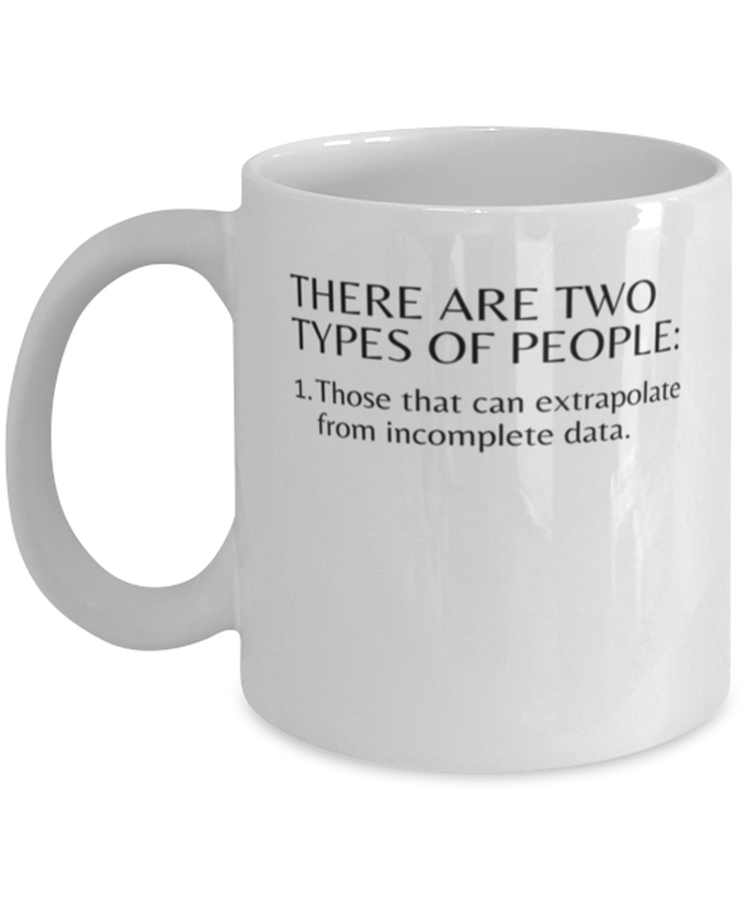 Coffee Mug Funny Two types of people