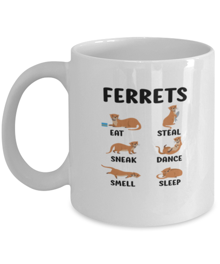 Coffee Mug Funny Ferrets
