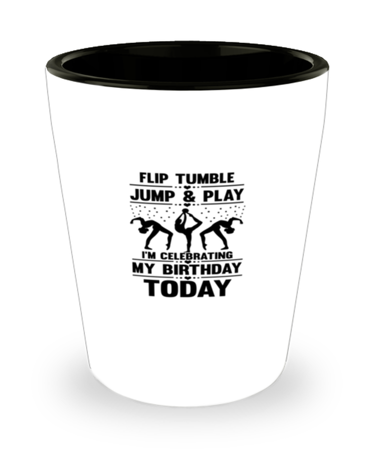 Shot Glass Tequila Funny Flip Tumble Jump Play Birthday