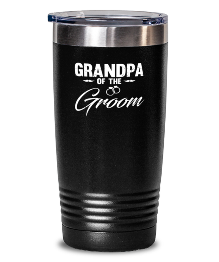 20 oz Tumbler Stainless Steel Insulated Funny Grandpa Of the Groom