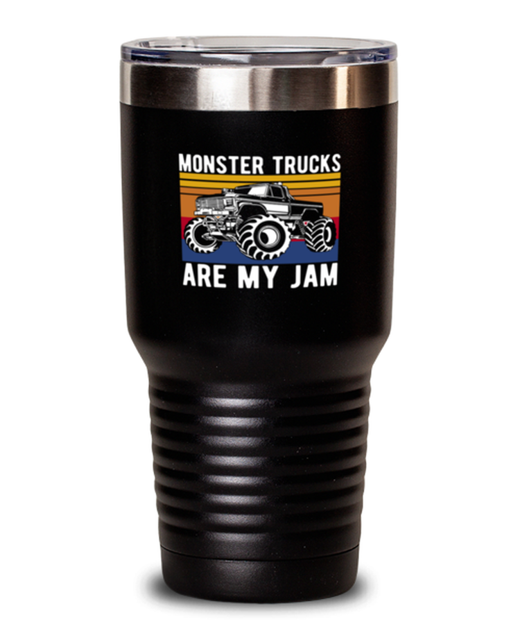 30 oz Tumbler Stainless Steel Insulated Funny Vintage Pickup Monster Truck
