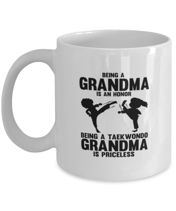 Coffee Mug Funny Taekwondo Grandma Martial Art