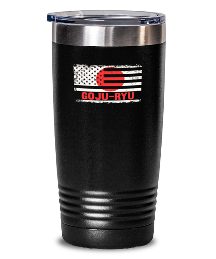 20 oz Tumbler Stainless Steel Insulated Funny Goju-Ryu Karate Martial Arts