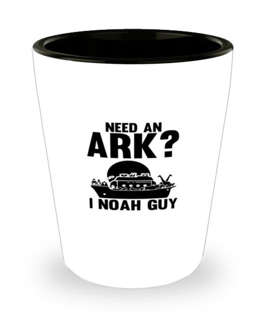 Shot Glass Party  Funny Need An Ark I Noah Guy Bible Story