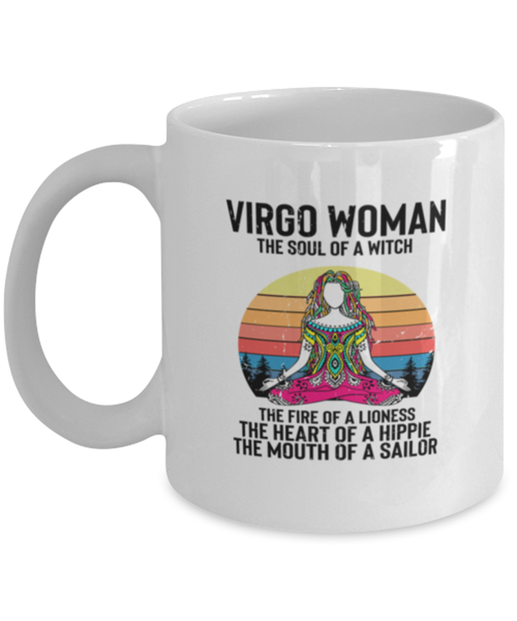 Coffee Mug Funny Virgo Woman The Soul Of A Witch