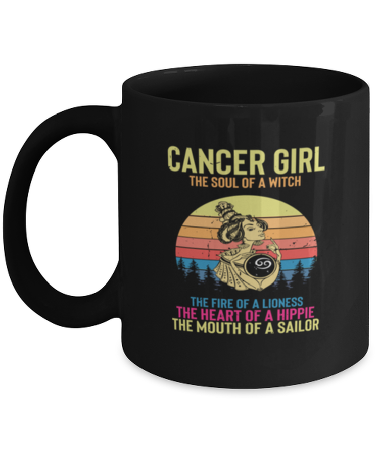 Coffee Mug Funny Cancer Girl The Soul Of A Witch
