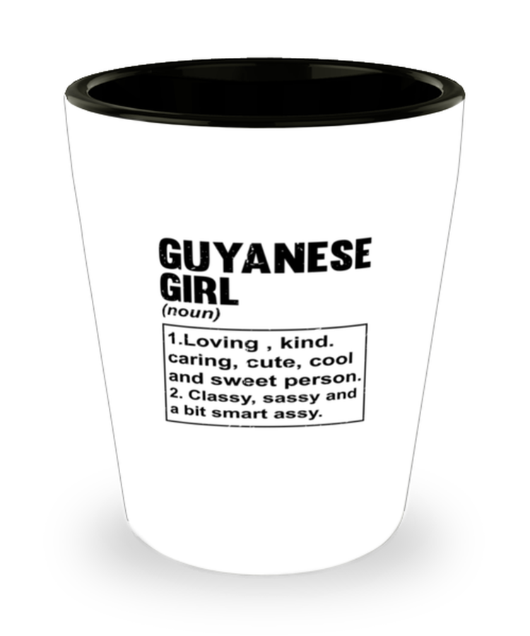 Shot Glass Party Funny Guyanese Girl