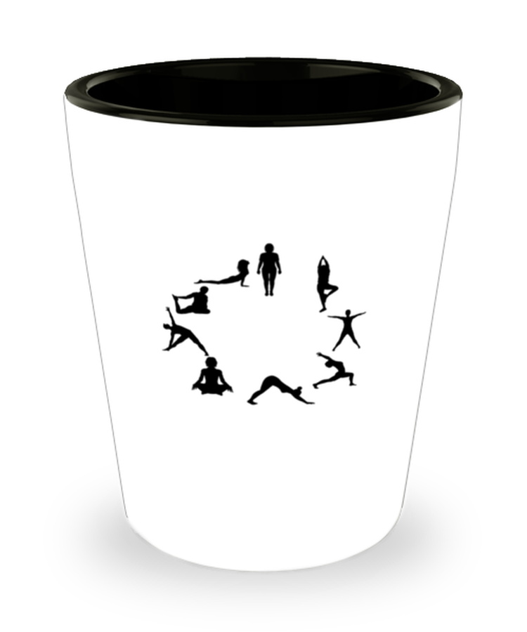 Shot Glass Party Funny Yoga Exercise Workout