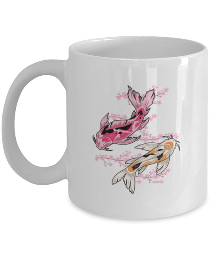 Coffee Mug Funny Japanese Fish Koi