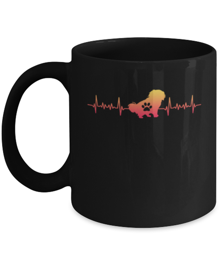 Coffee Mug Funny Heartbeat Fur Dog Animal