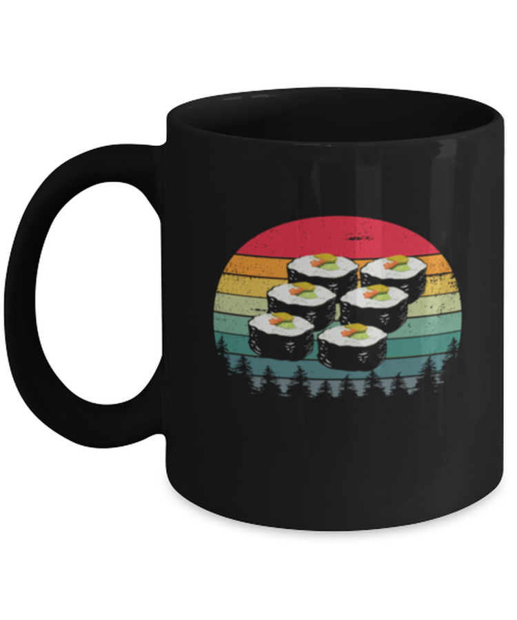 Coffee Mug Funny Sushi Roll Sashimi Lover