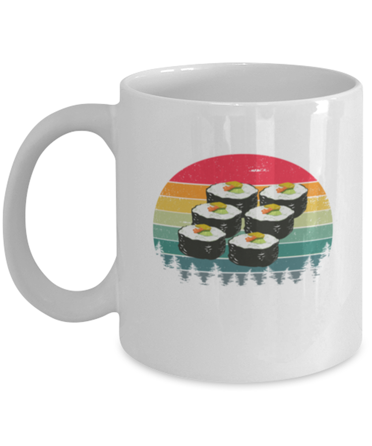 Coffee Mug Funny Sushi Roll Sashimi Lover