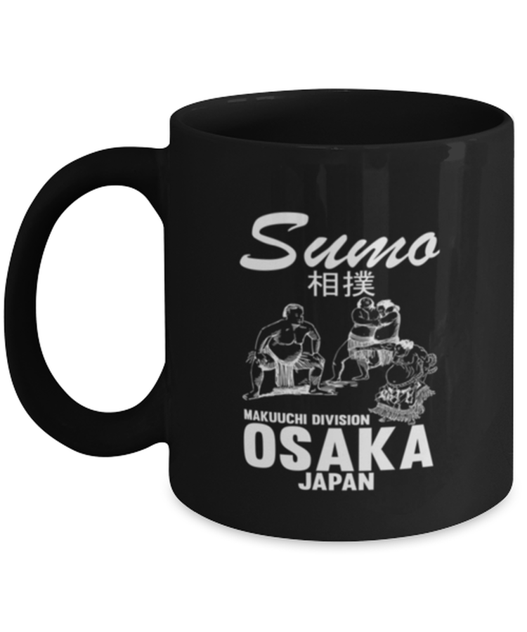 Coffee Mug Funny Sumo Wrestling Osaka Japan