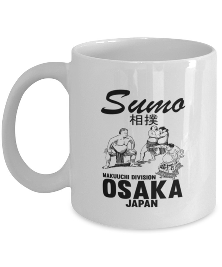 Coffee Mug Funny Sumo Wrestling Osaka Japan